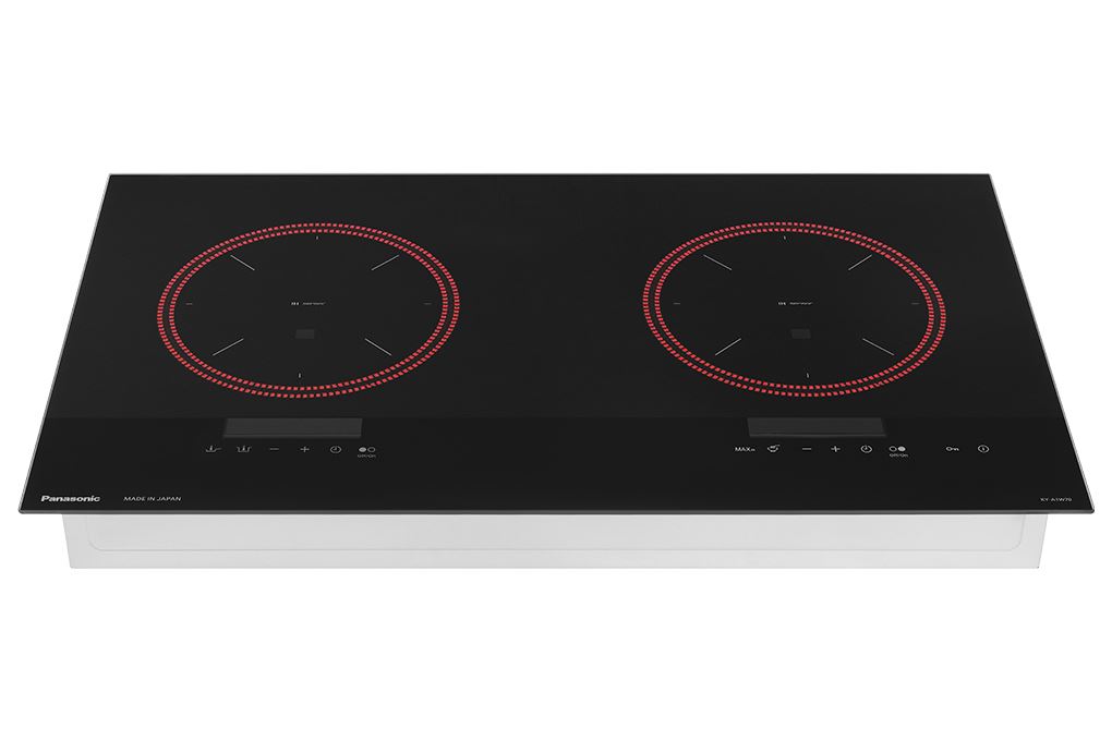Bếp từ đôi âm Panasonic KY-A1W70KRA 3200W Màu Đen