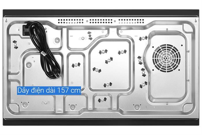 Bếp từ đôi âm Panasonic KY-A1W70KRA 3200W Màu Đen