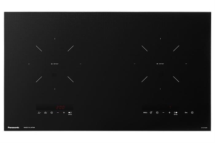 Bếp từ đôi âm Panasonic KY-C1W70KRA 3200W Màu Đen