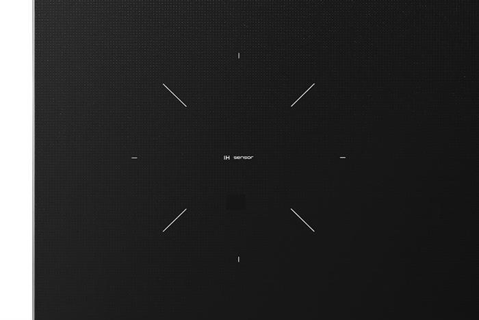 Bếp từ đôi âm Panasonic KY-C1W70KRA 3200W Màu Đen