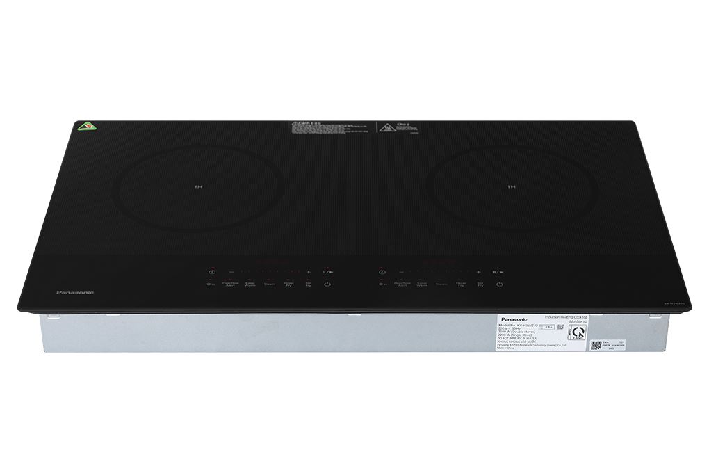 Bếp từ đôi âm Panasonic KY-H1WZ70KRA 3500W Màu Đen