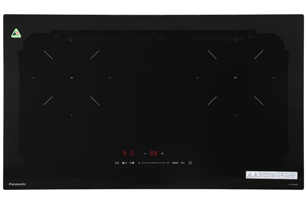 Bếp từ đôi âm Panasonic KY-R72AELYUE 3500W Màu Đen