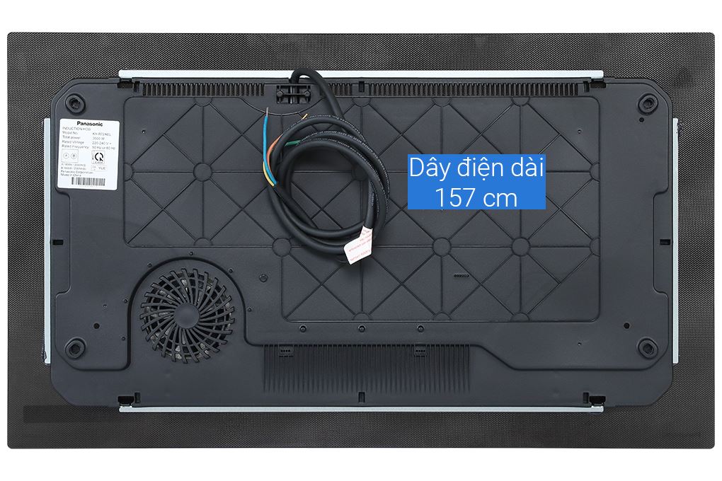Bếp từ đôi âm Panasonic KY-R72AELYUE 3500W Màu Đen