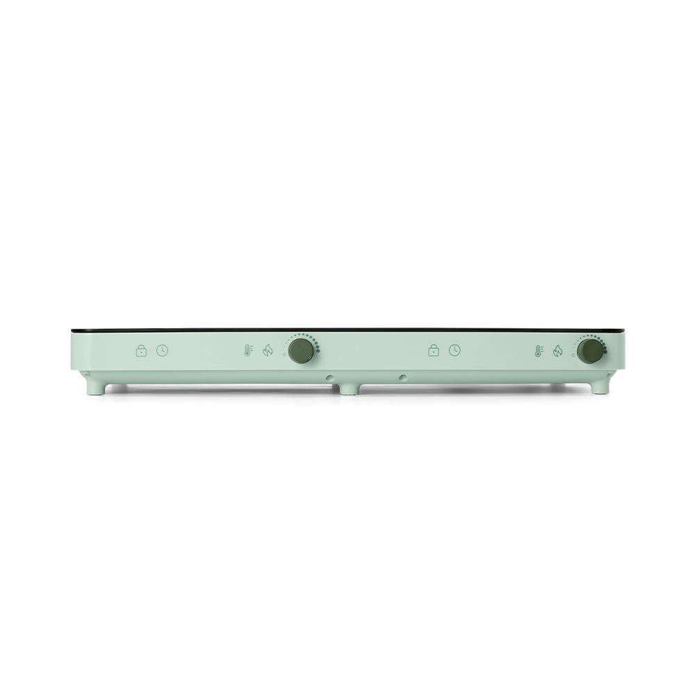 Bếp từ đôi Elmich ICE-8944 3400W Màu Xanh mint