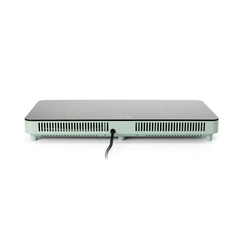 Bếp từ đôi Elmich ICE-8944 3400W Màu Xanh mint