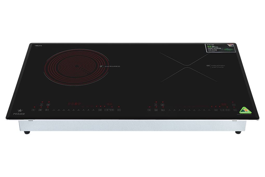 Bếp từ hồng ngoại âm Pramie PRTH-2103 4800W Màu Đen
