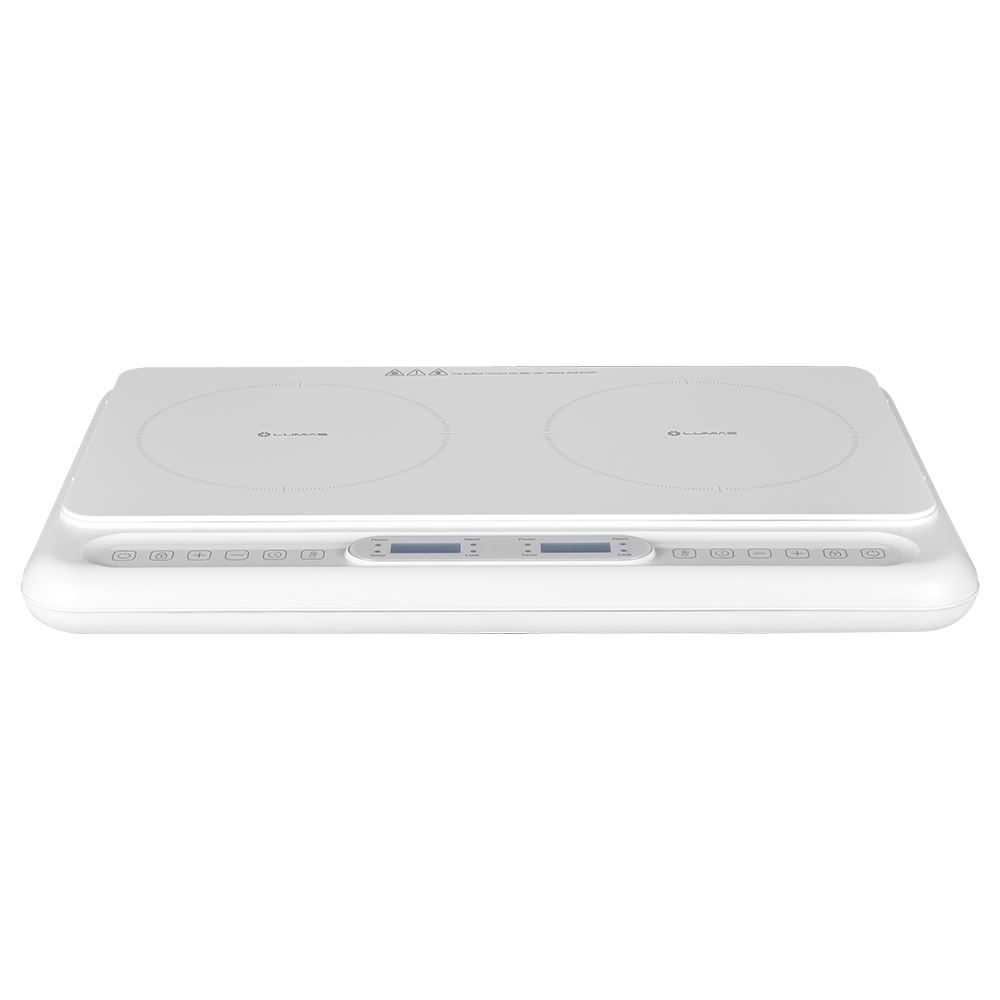 Bếp từ đôi LUMIAS LK225 PLUS 3500W Màu Trắng