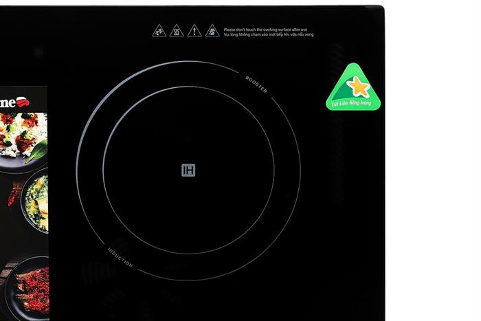 Bếp từ đôi âm BlueStone ICB-6825 5000W Màu Đen