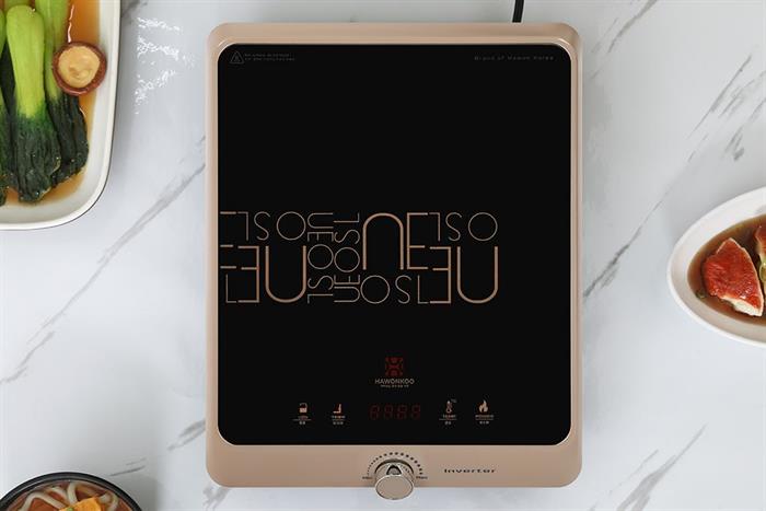Bếp từ đơn Hawonkoo SEOUL-CEH-106-INVERTER-CF 2100W Màu Nâu