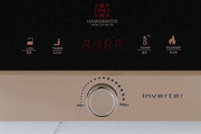 Bếp từ đơn Hawonkoo SEOUL-CEH-106-INVERTER-CF 2100W Màu Nâu