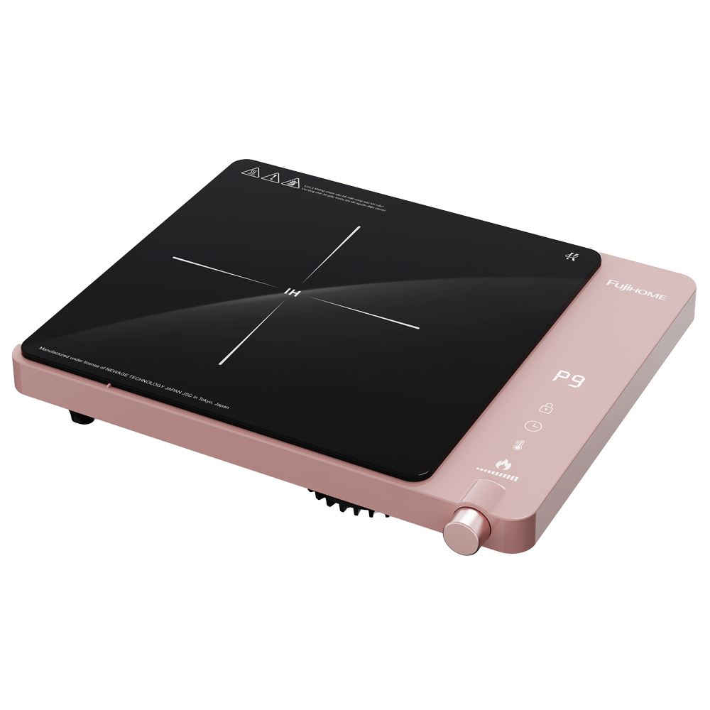 Bếp từ đơn FUJIHOME IC1207P 1900W Màu Hồng