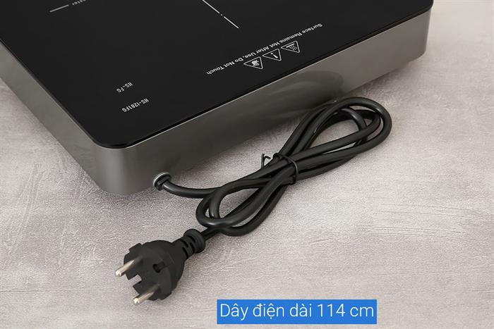 Bếp từ đơn Hafele HS-I281FG 2000W Màu Đen