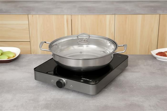 Bếp từ đơn Hafele HS-I281FG 2000W Màu Đen