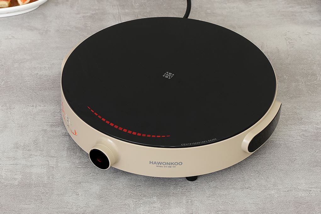 Bếp từ đơn Hawonkoo CEH-101-I-CF 2000W Màu Nâu