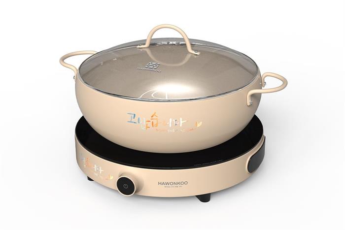 Bếp từ đơn Hawonkoo CEH-101-I-CF 2000W Màu Nâu