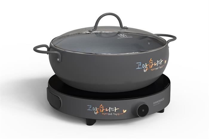 Bếp từ đơn Hawonkoo CEH-101-I-GR 2000W Màu Xám