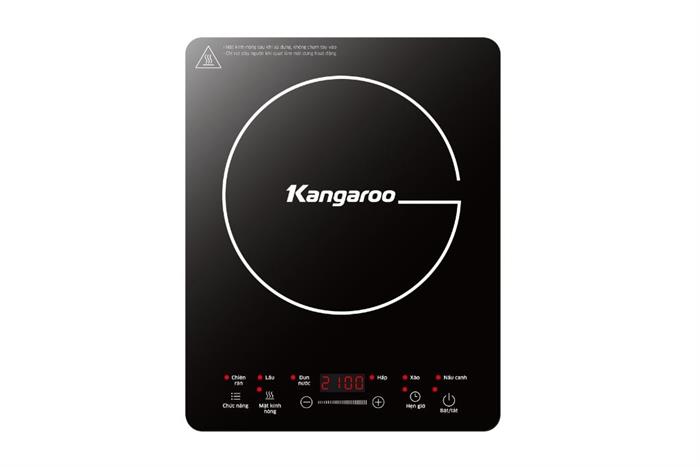 Bếp điện từ đơn Kangaroo KG20IH10N 2100W Màu Đen/Trắng