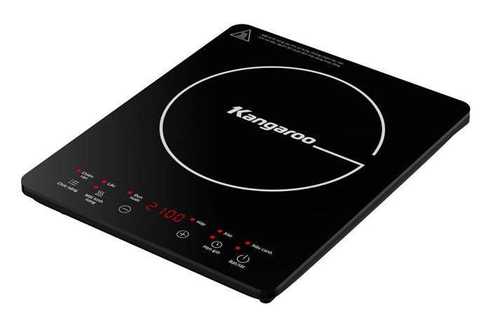 Bếp điện từ đơn Kangaroo KG20IH10N 2100W Màu Đen/Trắng