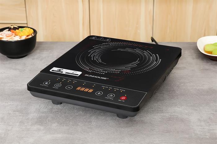 Bếp từ đơn Sunhouse SHD6161 2000W Màu Đen