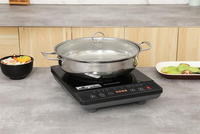 Bếp từ đơn Sunhouse SHD6161 2000W Màu Đen