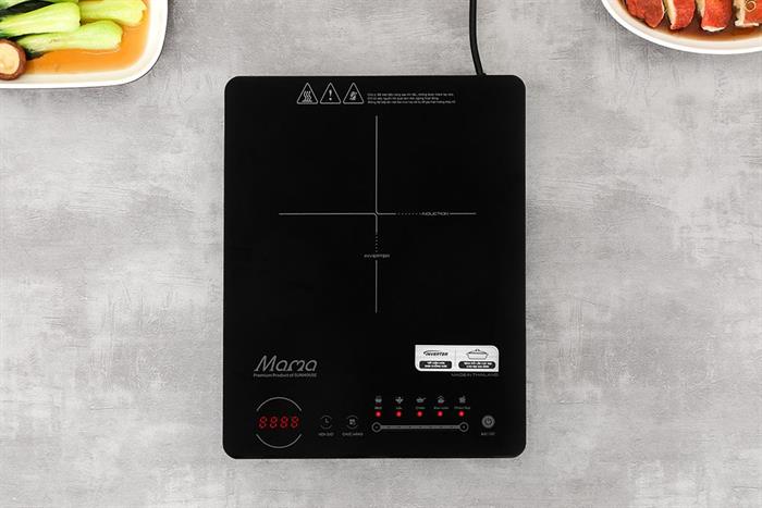 Bếp từ đơn Sunhouse Mama SHD6886 2000W Màu Đen/Trắng