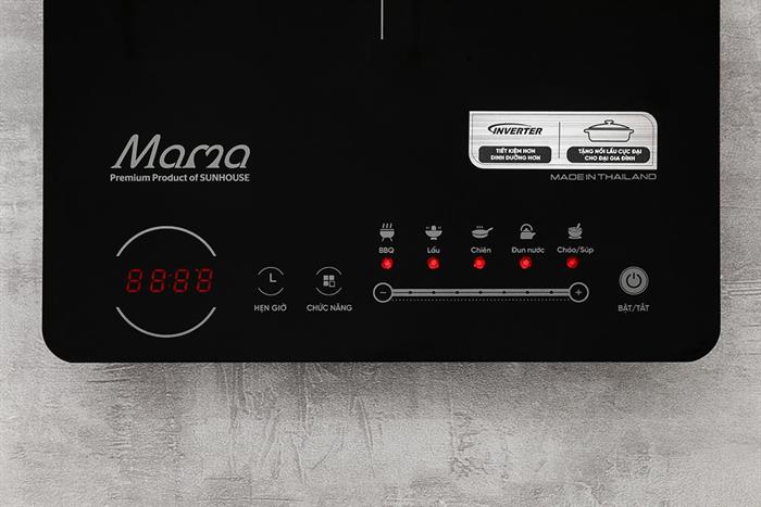 Bếp từ đơn Sunhouse Mama SHD6886 2000W Màu Đen/Trắng