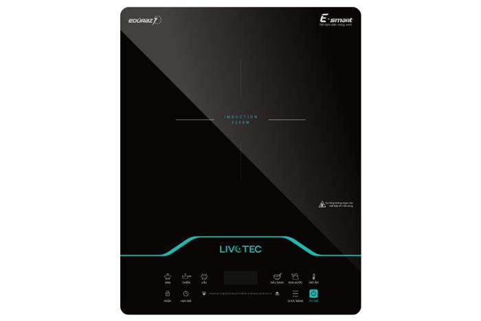Bếp từ đơn Livotec E-smart LIS-626 2200W Màu Đen/Trắng