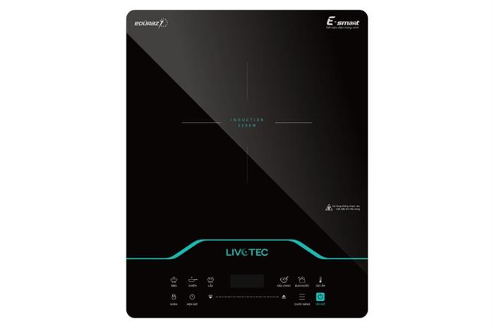 Bếp từ đơn Livotec E-smart LIS-626 2200W Màu Đen/Trắng