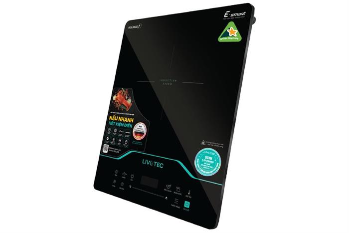 Bếp từ đơn Livotec E-smart LIS-626 2200W Màu Đen/Trắng