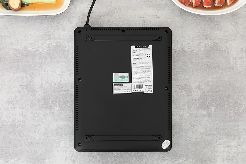 Bếp từ đơn Livotec E-smart LIS-626 2200W Màu Đen/Trắng