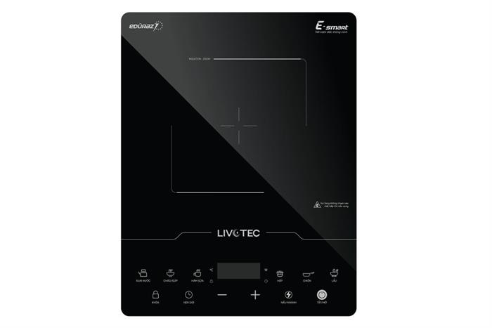 Bếp từ đơn Livotec E-smart LIS-646 2100W Màu Đen/Trắng