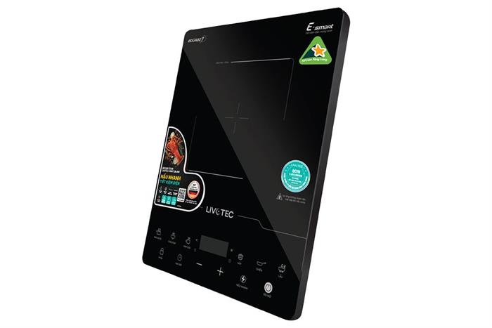 Bếp từ đơn Livotec E-smart LIS-646 2100W Màu Đen/Trắng