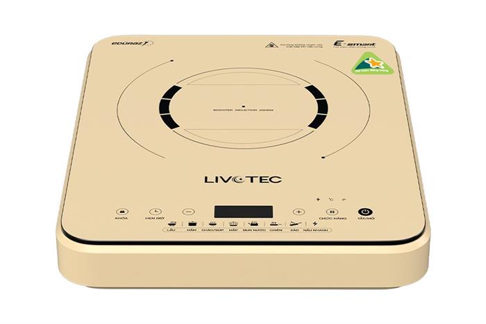Bếp từ đơn Livotec E-smart LIS-560 2000W Màu Vàng nhạt