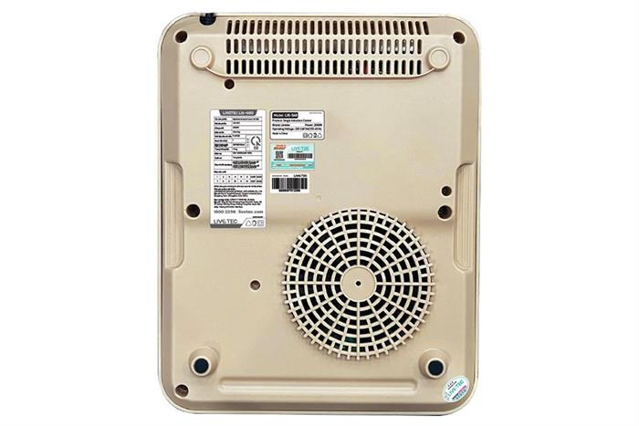 Bếp từ đơn Livotec E-smart LIS-560 2000W Màu Vàng nhạt