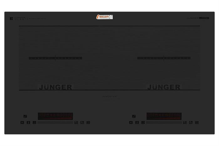 Bếp từ đôi âm Junger JG CEJ-221 4400W Màu Đen