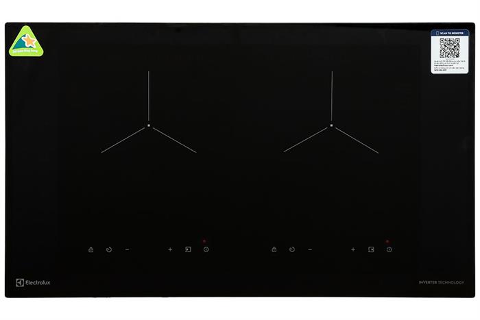 Bếp từ đôi âm Electrolux ​EHI7252BF 5000W Màu Đen
