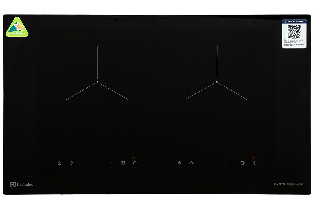 Bếp từ đôi âm Electrolux ​EHI7252BF 5000W Màu Đen