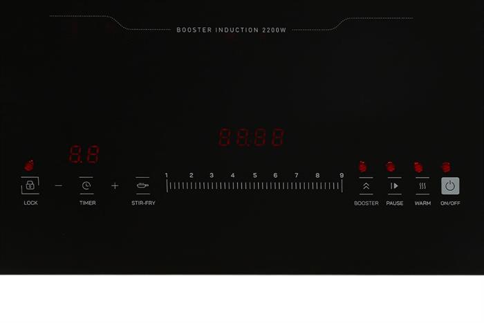 Bếp từ đôi âm Livotec LID-990M 4400W Màu Đen