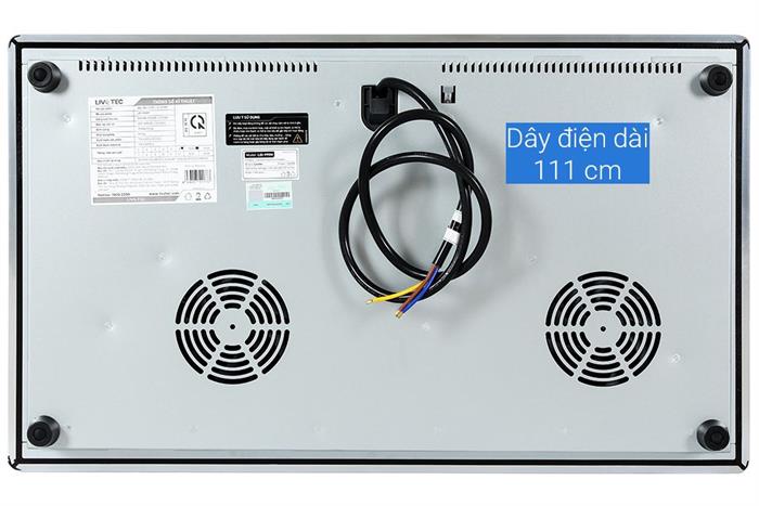 Bếp từ đôi âm Livotec LID-999M 5400W Màu Đen