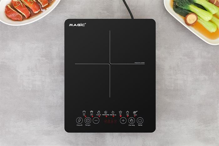 Bếp từ đơn Magic A-54 1500W Màu Đen