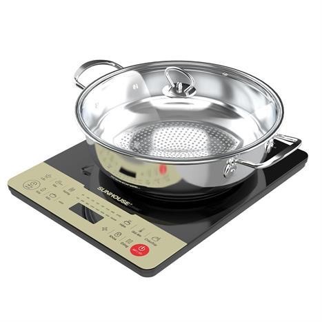 Bếp từ đơn Sunhouse SHD6869 2000W Màu Đen