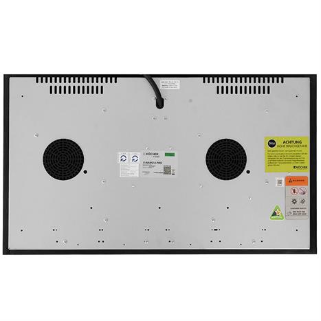 Bếp từ đôi âm Kocher X Nano 6 Pro 4000W Màu Đen