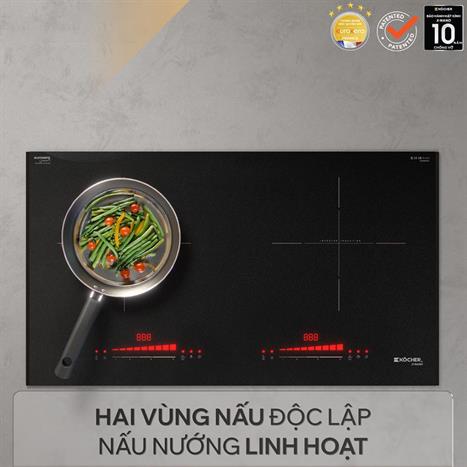 Bếp từ đôi âm Kocher X Nano 7 4000W Màu Đen