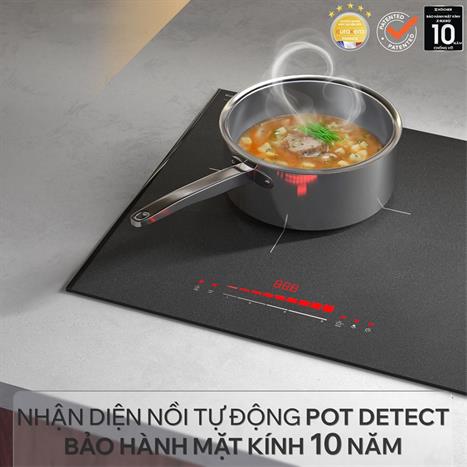 Bếp từ đôi âm Kocher X Nano 7 4000W Màu Đen