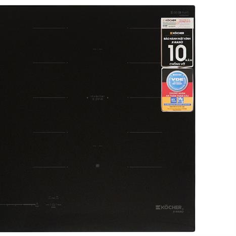 Bếp từ đôi âm Kocher X Nano 8 4000W Màu Đen