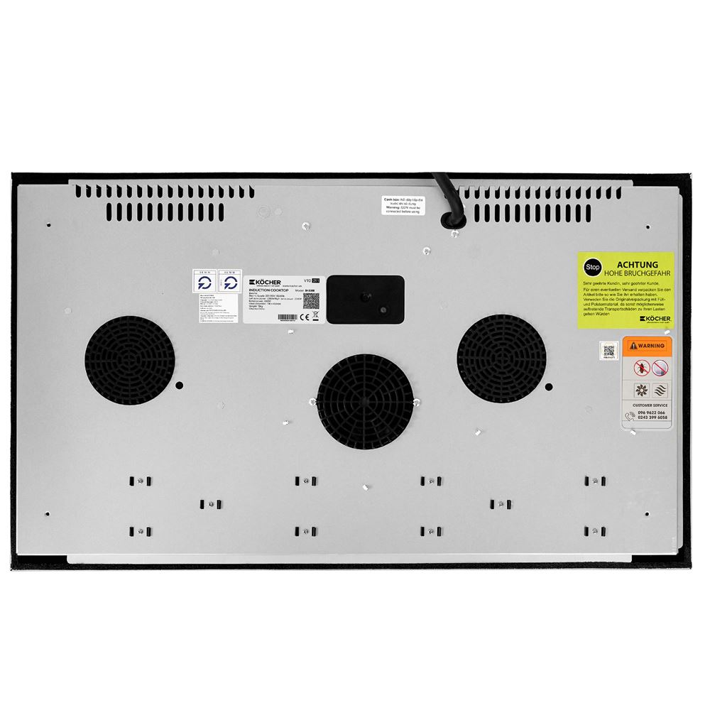 Bếp từ đôi âm Kocher DI-330E 4000W - 3