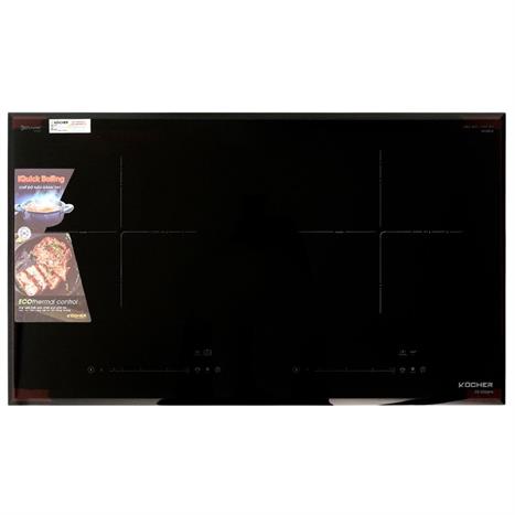 Bếp từ đôi âm Kocher DI-332 Pro 5000W Màu Đen