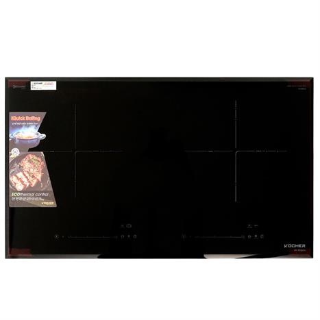 Bếp từ đôi âm Kocher DI-332 Pro 5000W Màu Đen