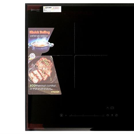 Bếp từ đôi âm Kocher DI-332 Pro 5000W Màu Đen
