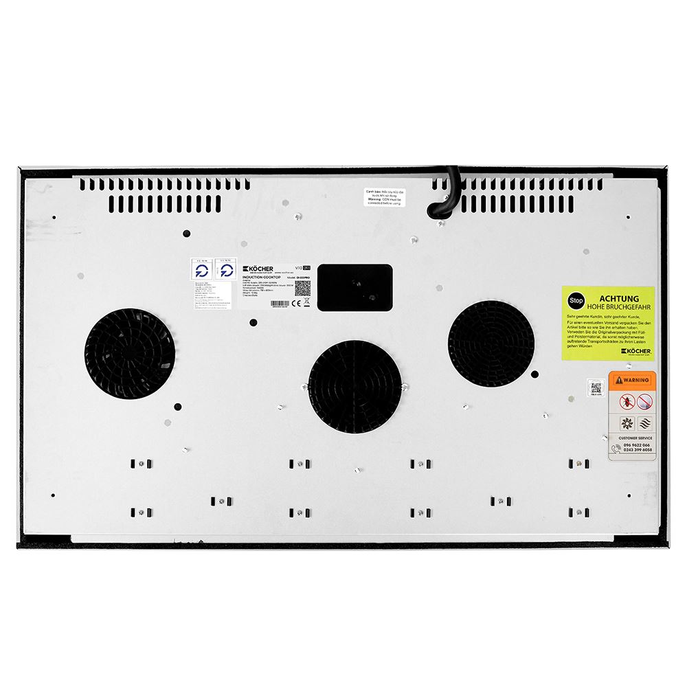 Bếp từ đôi âm Kocher DI-333 Pro 5000W - 2